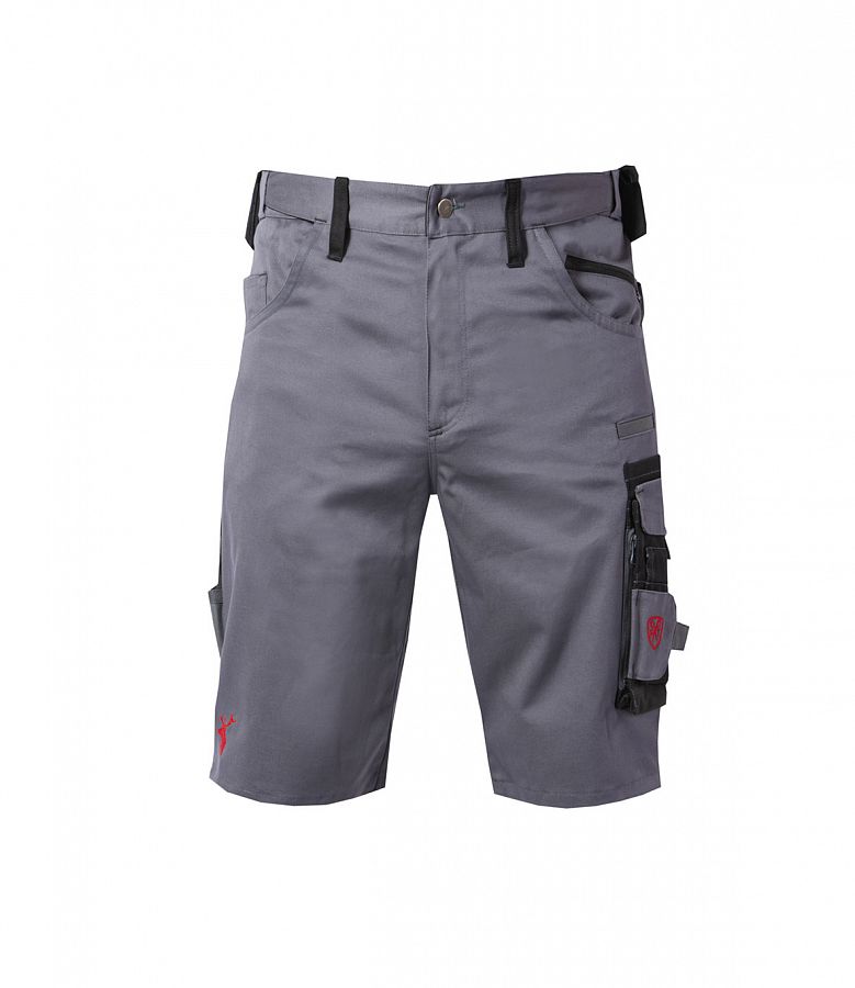 Pán. kraťasy do pásku PXT Work Line 4 TECH šedo/černé vel. 54 - Obrázek Pán. kraťasy do pásku PXT Work Line 4 TECH šedo/černé vel. 54 - Obrázek